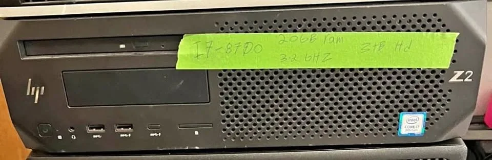 Used Desktop computers for sale and monitors