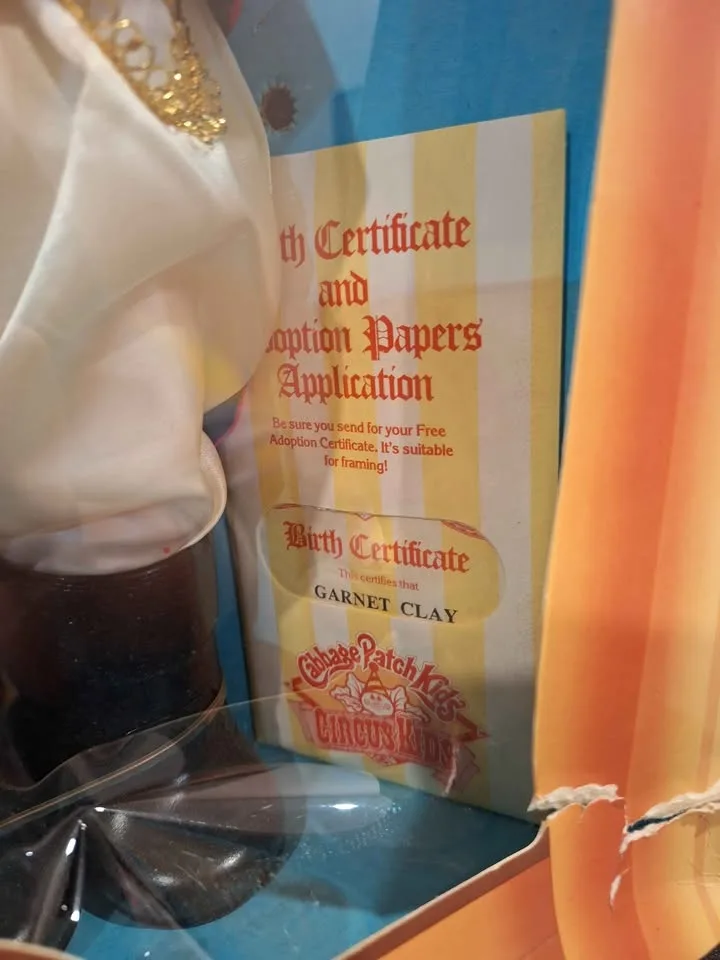 VTG 1986 Cabbage Patch Kids Circus Kids Doll NIB image indicator(2)