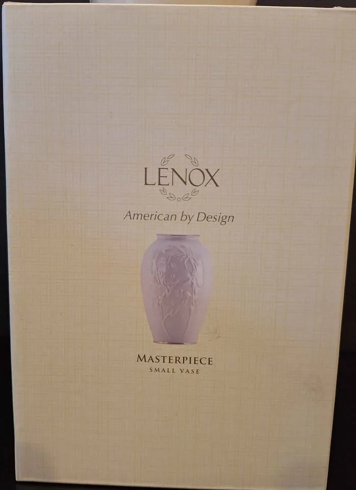 Lenox Masterpiece vase new in box 7.25"h image indicator(3)