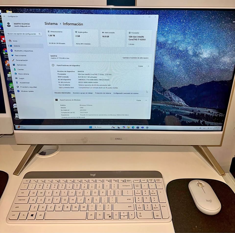 Dell 27" Touchscreen Computer, Intel Core i7
