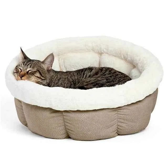 Cozy Ilan Cuddle Cup Pet Bed, for pets up to 12 lbs.