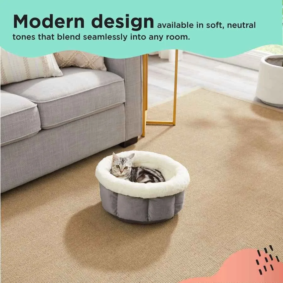 Cozy Ilan Cuddle Cup Pet Bed, for pets up to 12 lbs. image indicator(5)