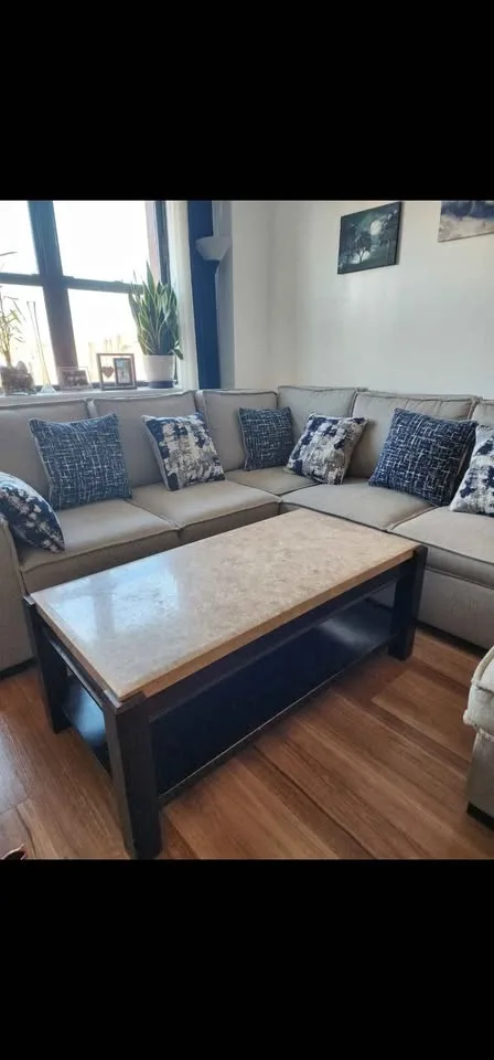 Marble Living Room Table and Chair Set image indicator(2)