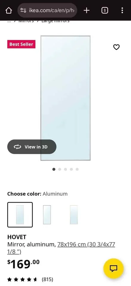 Full size mirror image indicator(3)