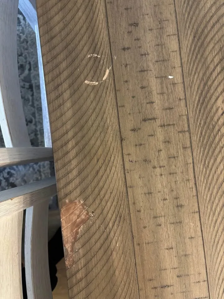 Rustic 6-Piece Dining Table Set image indicator(5)