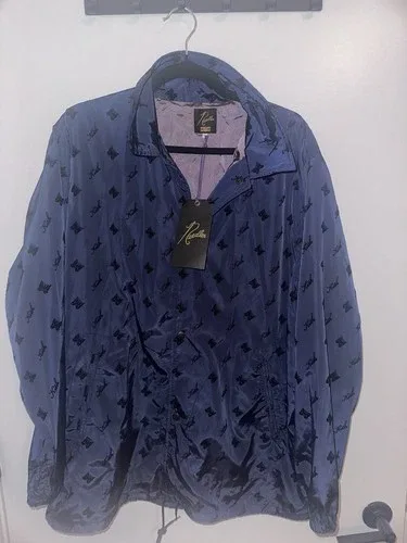 KITH x NEEDLES FLOCKED NYLON COACHES JACKET image indicator(7)