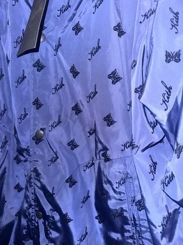 KITH x NEEDLES FLOCKED NYLON COACHES JACKET image indicator(10)