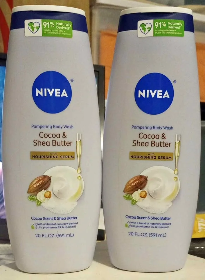 Nivea Coconut & Shea Butter Body Wash - 2 for $8