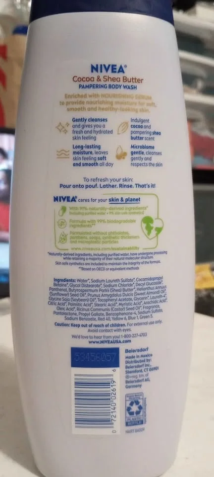 Nivea Coconut & Shea Butter Body Wash - 2 for $8 image indicator(3)