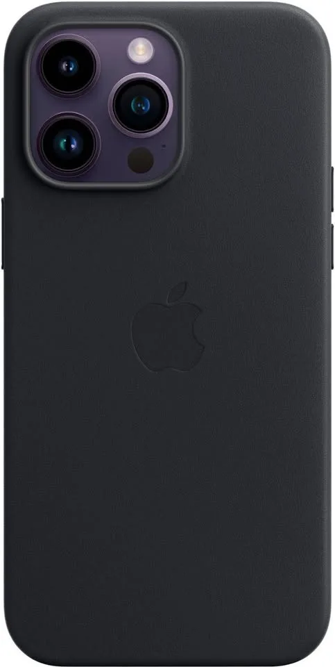 Apple iPhone 14 Pro Max Leather Case - Midnight
