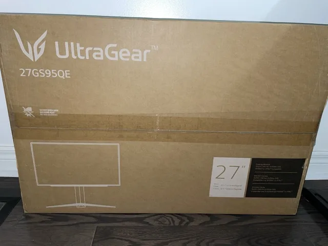 LG UltraGear 27GS95QE video game monitor