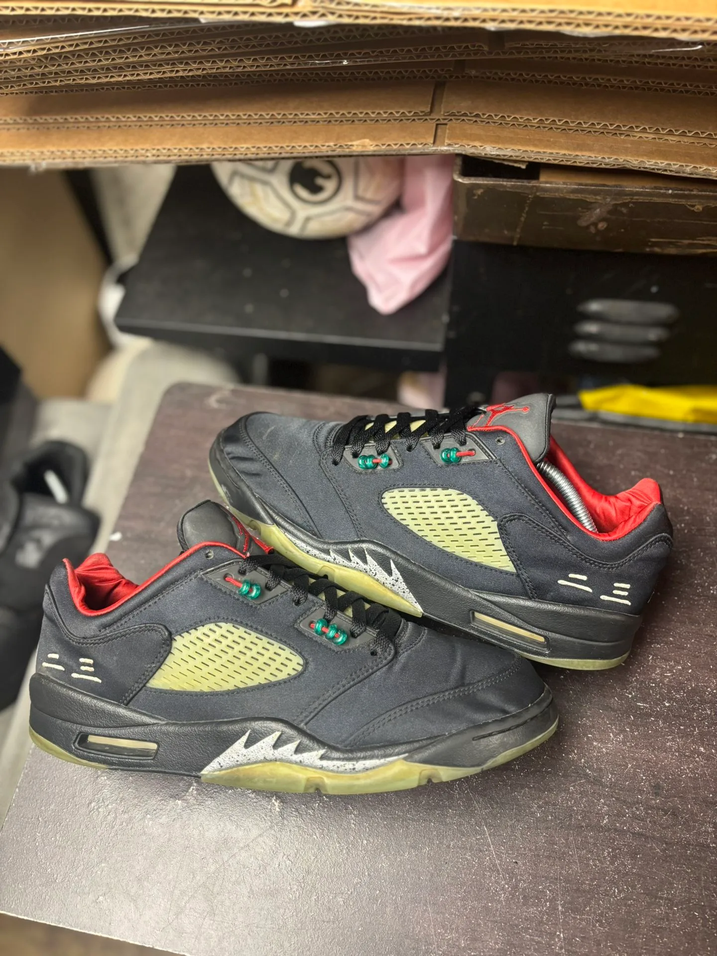 Air Jordan 5 Low Clot Jade