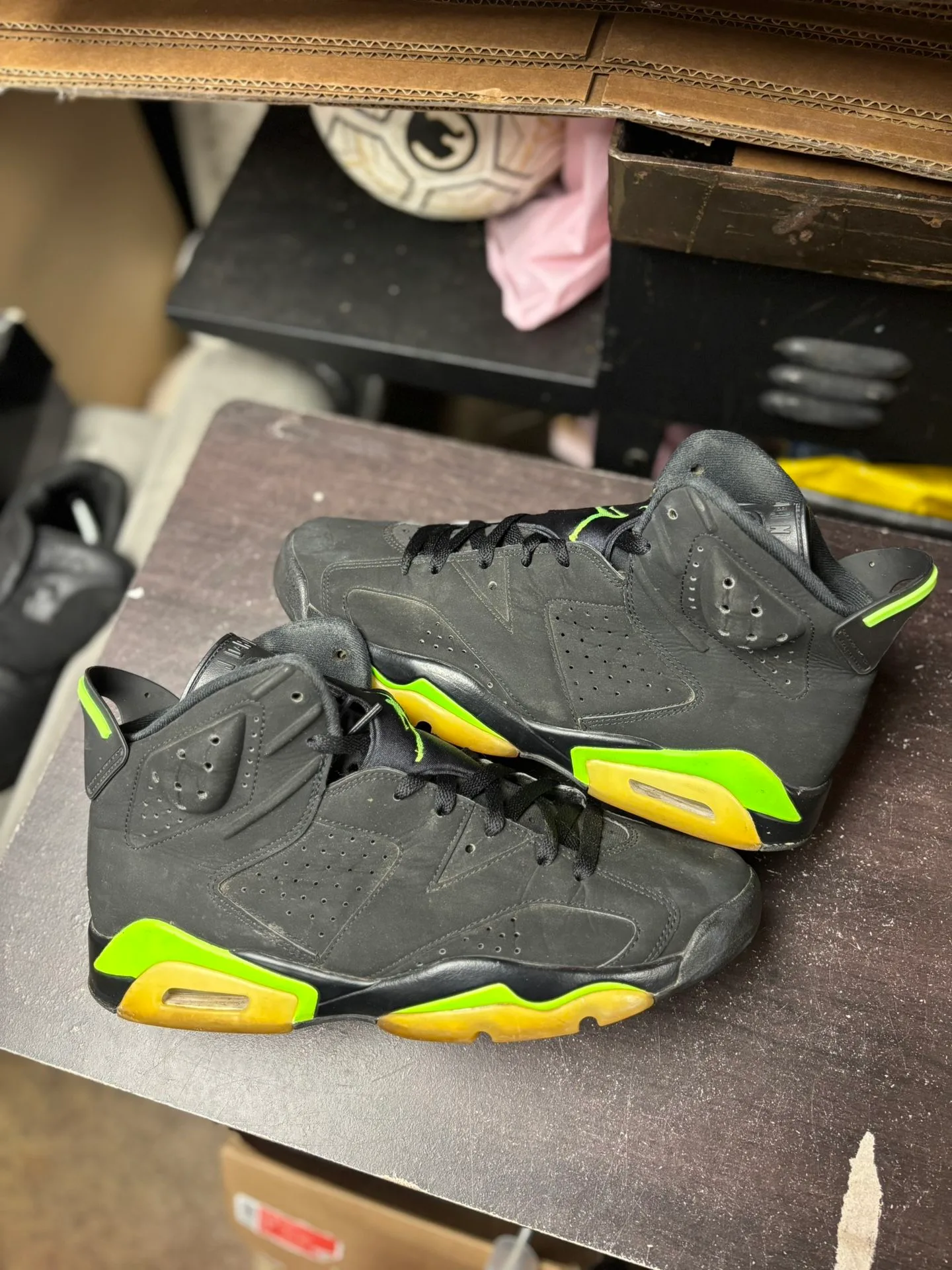 Air Jordan 6 Electric Green
