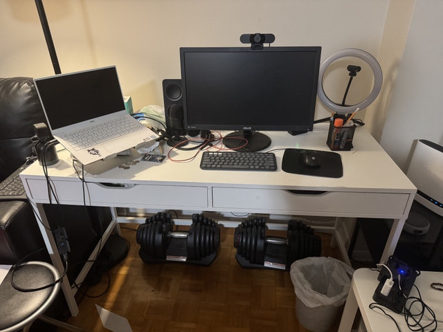 IKEA ALEX Desk – White | Great Condition | Moving Sale - photo 3