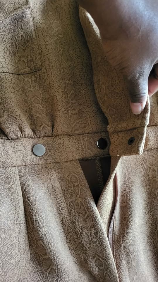 PRIVY Jumpsuit Brown Medium - photo 4
