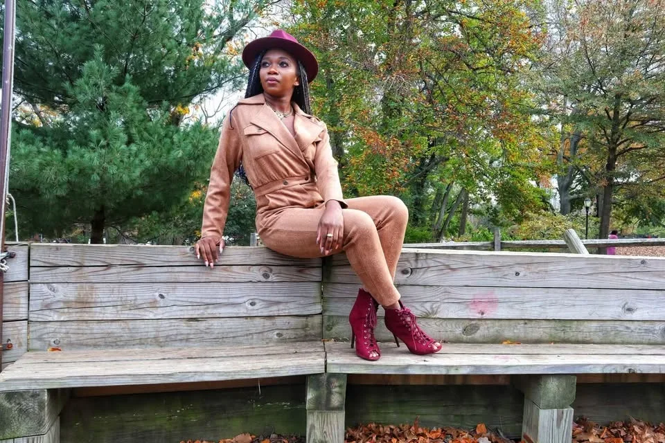 PRIVY Jumpsuit Brown Medium image indicator(7)