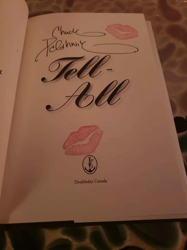 Signed Chuck Palahniuk Book image indicator(3)