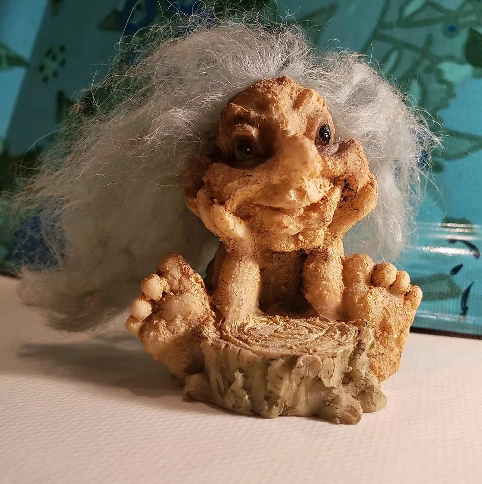 Norwegian Troll Doll Folk Art