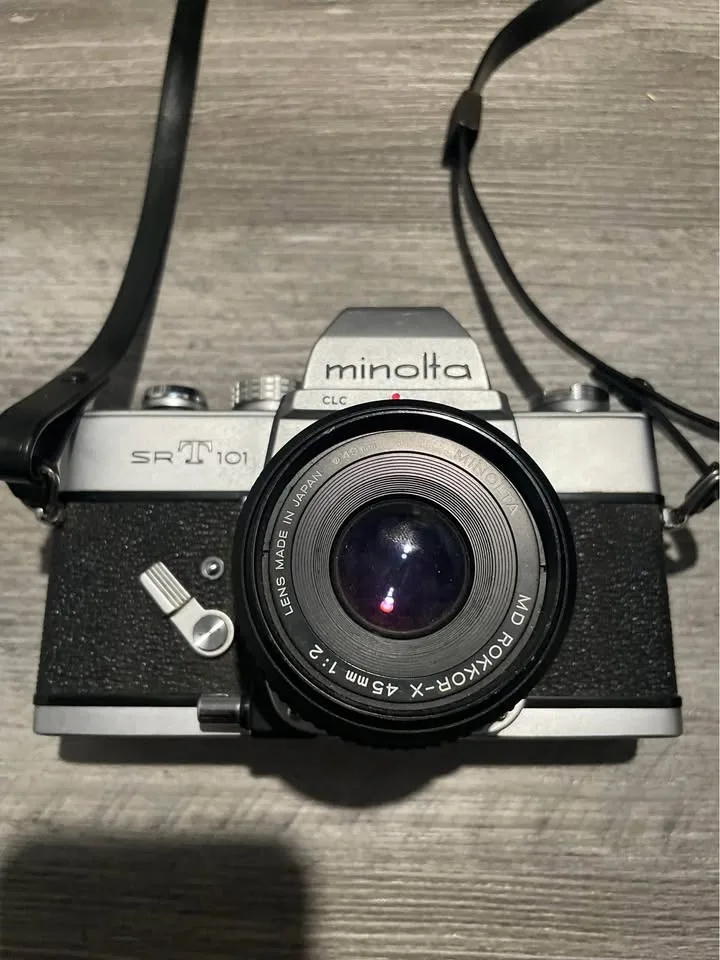 Minolta SR-T 101 35mm film camera! image indicator(2)