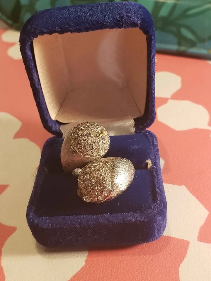 Crystal & Silver Ring image indicator(3)