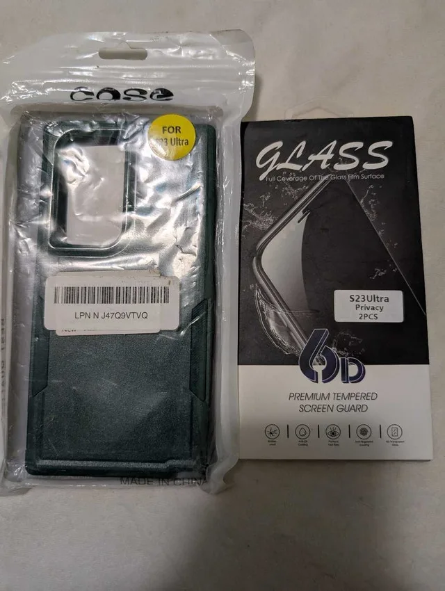 Samsung S23 Ultra Case and Screen Protector