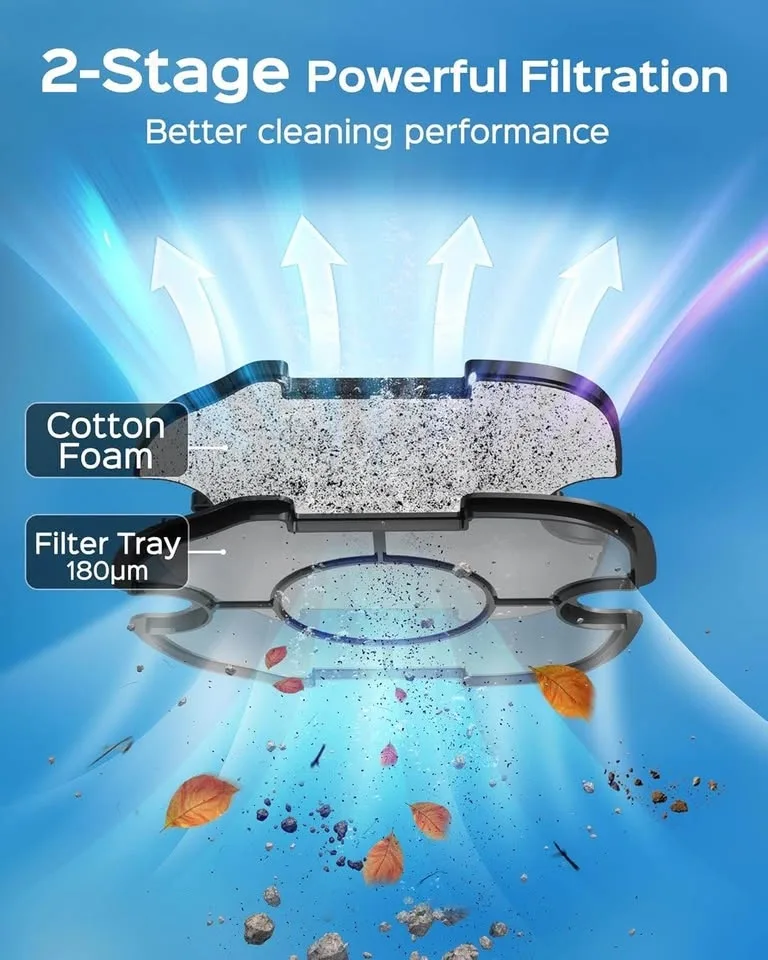 WYBOT A1 Cordless Robotic Pool Cleaner image indicator(6)