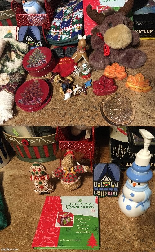 CHRISTMAS LOT SLEIGH SNOWMAN PLUSH TOWELS SNOWGLOBE CANDLES - photo 2