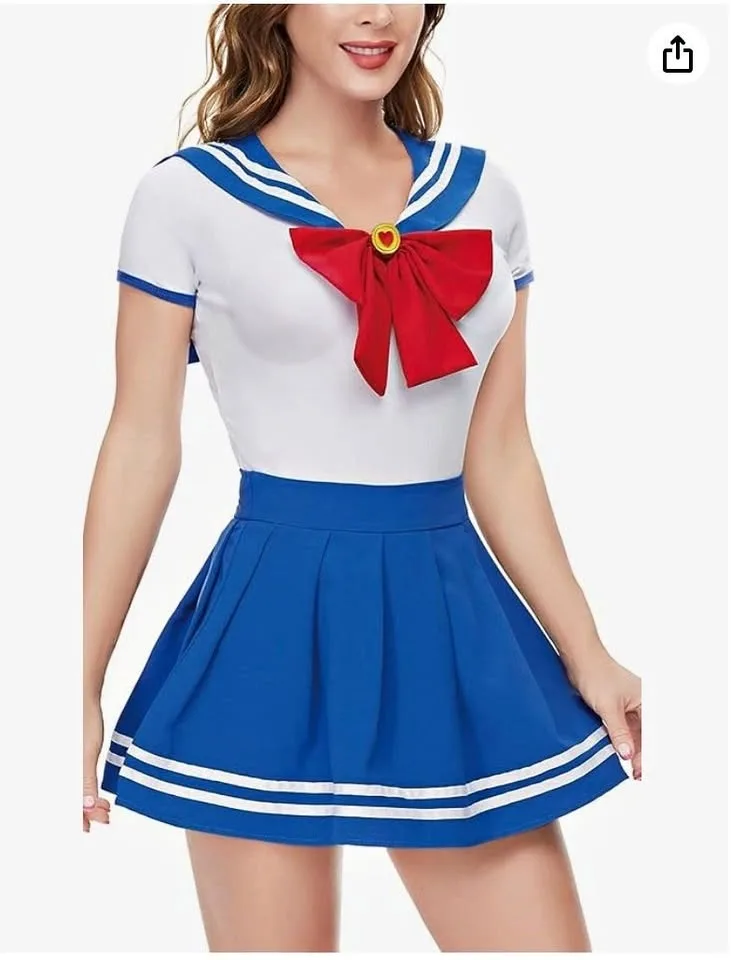 Sailor Moon School costume Onesie size XL