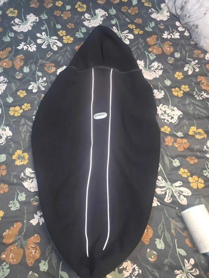 Baby Bjorn Navy Fleece Baby Carrier Cover image indicator(6)