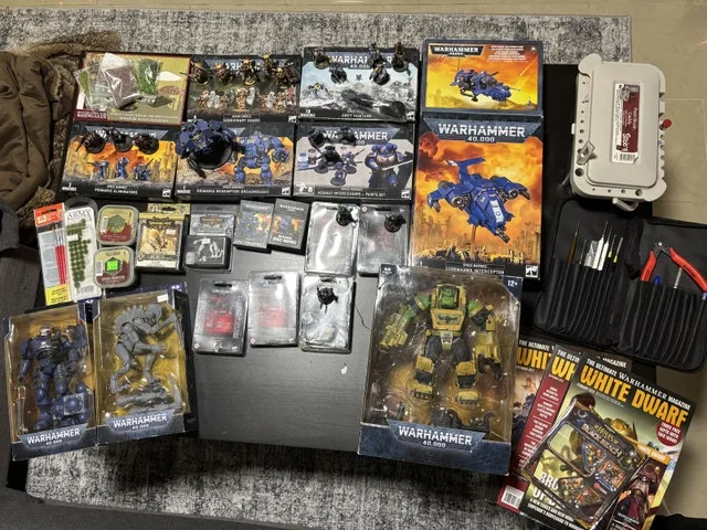 warhammer 40k lot + paint lot