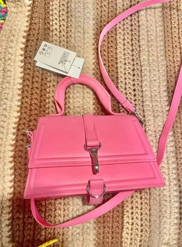 Vegan mini purse H&M pink