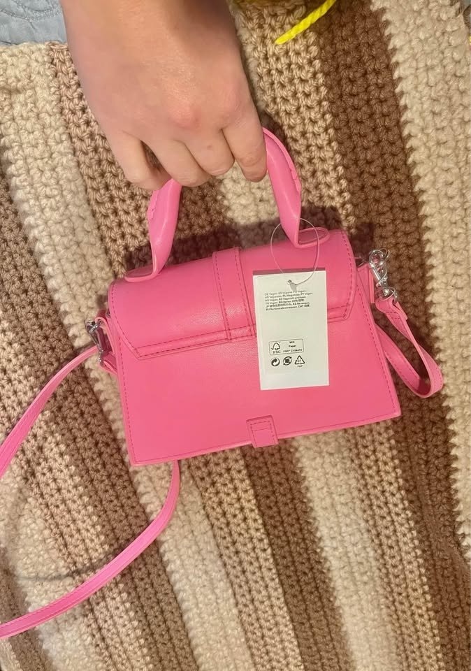 Vegan mini purse H&M pink - photo 2