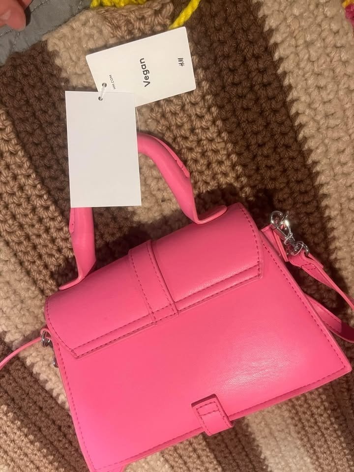 Vegan mini purse H&M pink - photo 3