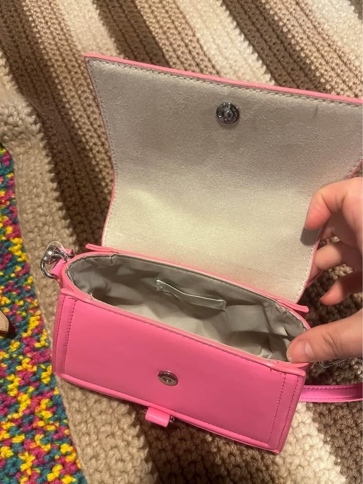 Vegan mini purse H&M pink - photo 4