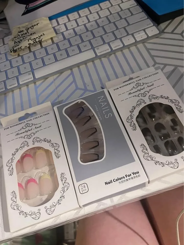3 pack Press on nails image indicator(2)