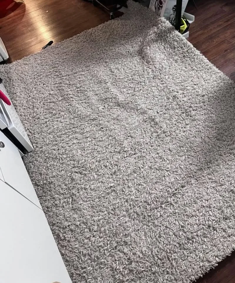 Gray Shaggy Rug carpet image indicator(4)