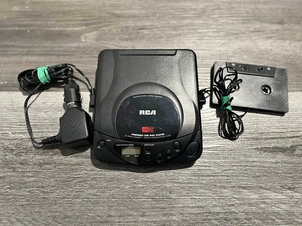 RCA Portable car disk player!