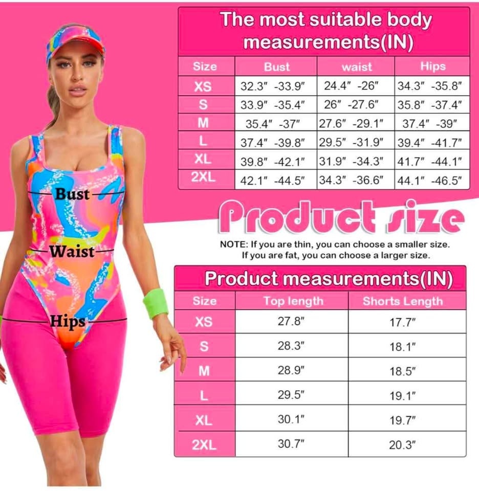 NEW-80's workout costume. Size Large - photo 2