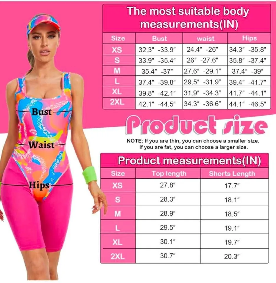 NEW-80's workout costume. Size Large image indicator(2)