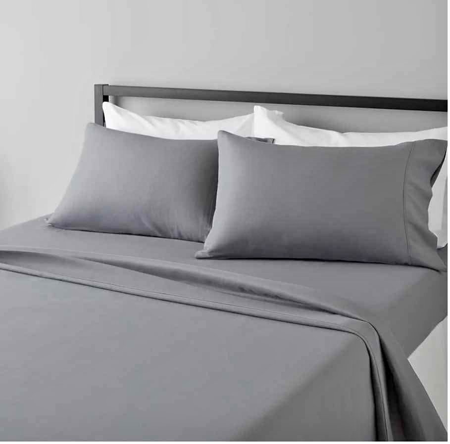New Sealed King sheet set Grey