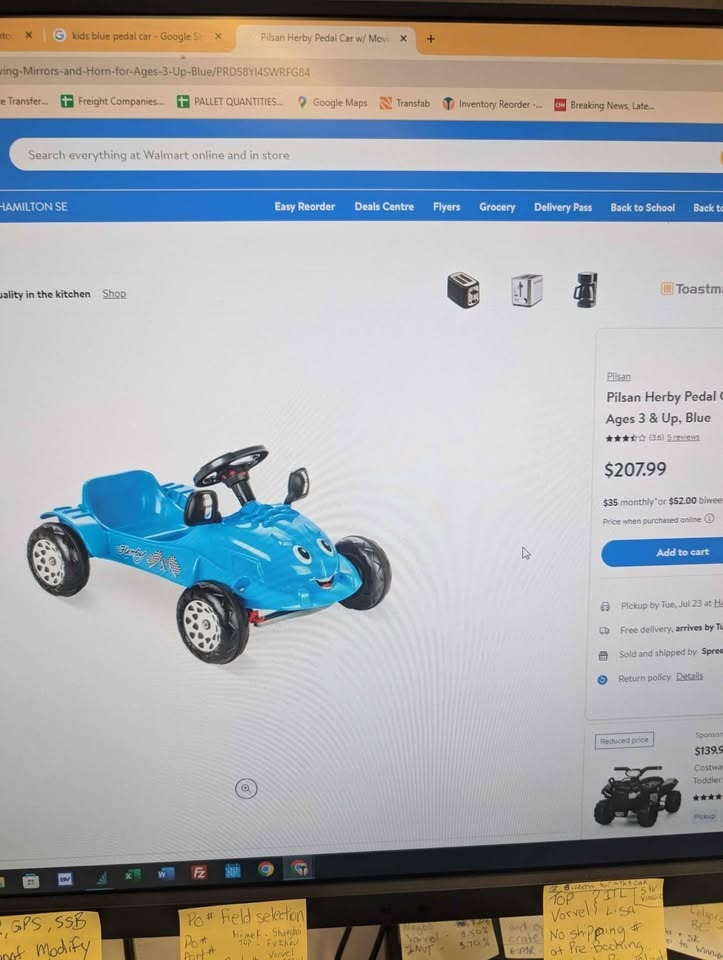 NEW- Kids Pedal car- Pilsan Herby - photo 3