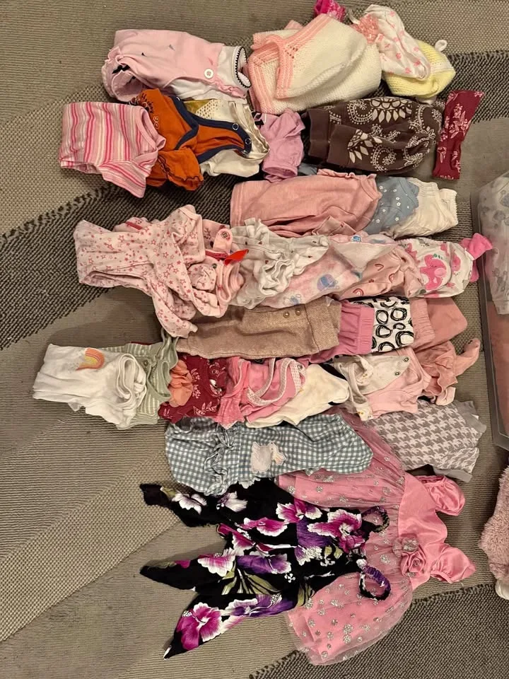 Girls 0-3 month clothing