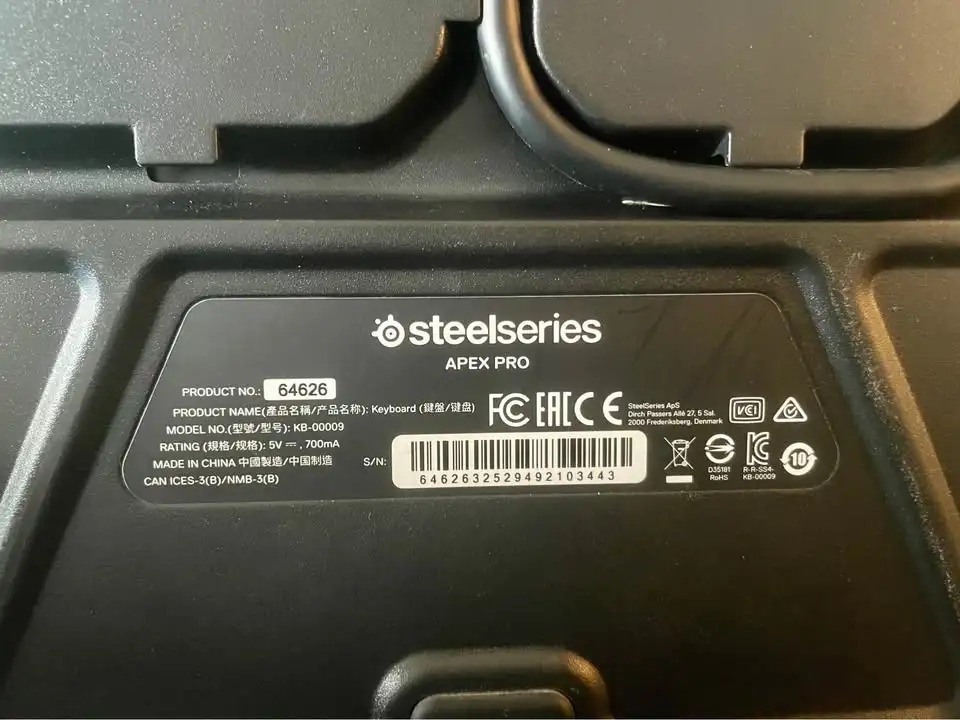 OBO SteelSeries Apex Pro - photo 3