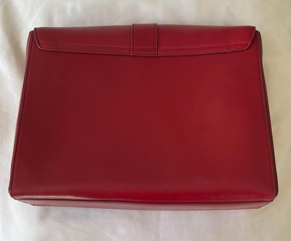 Hugo Boss woman’s red bag genuine leather - photo 3
