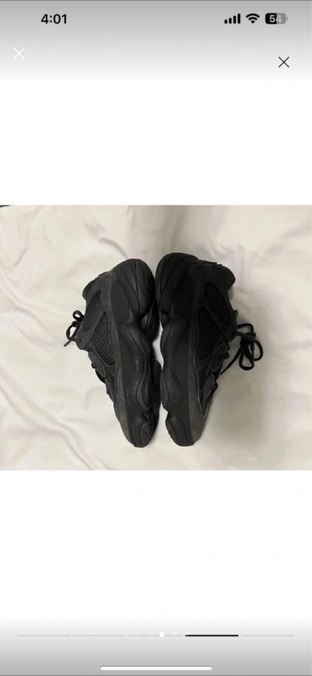 Yeezy 500 Utility Black leather - photo 4