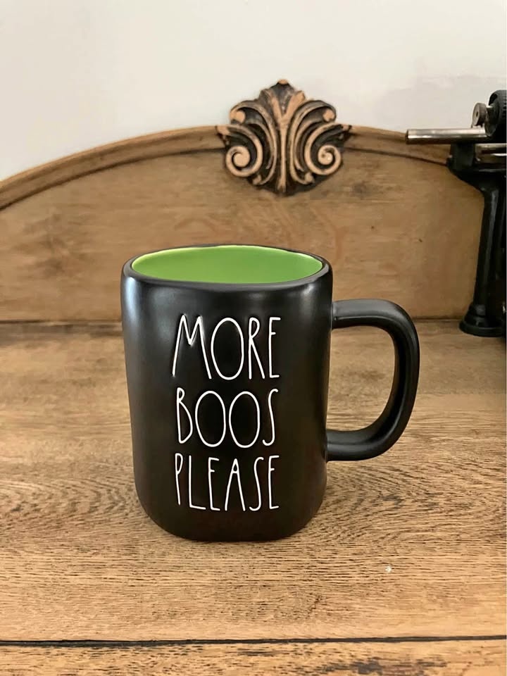 Rae Dunn Halloween More Boos Please Mug