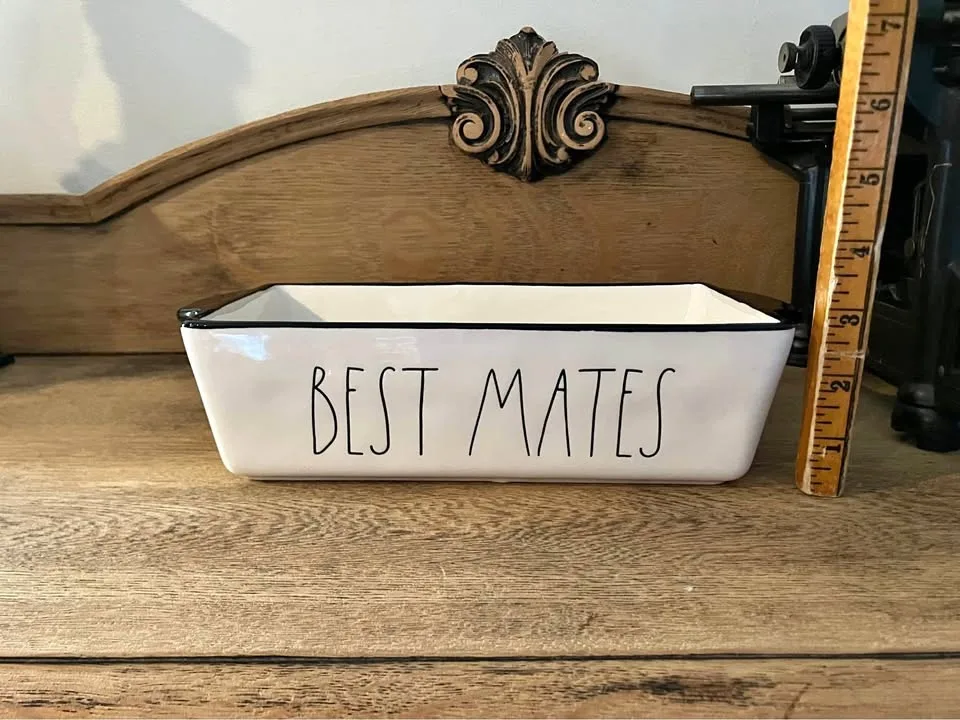 Rae Dunn Harry Potter "Best Mates" Ceramic Baking Dish