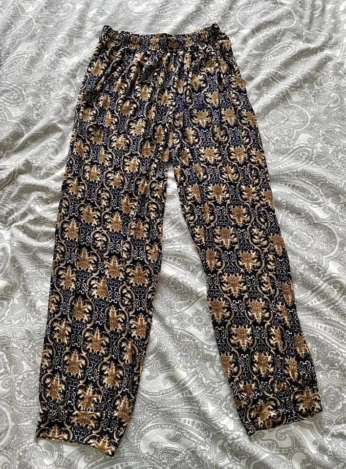 Printed Balloon/Parachute Pants - Size Small/Medium thumbnail