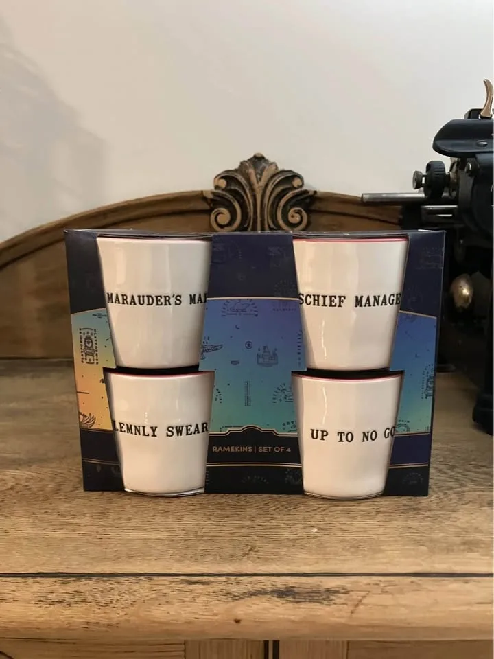 Rae Dunn Harry Potter Ramekins Marauder’s map version image indicator(2)