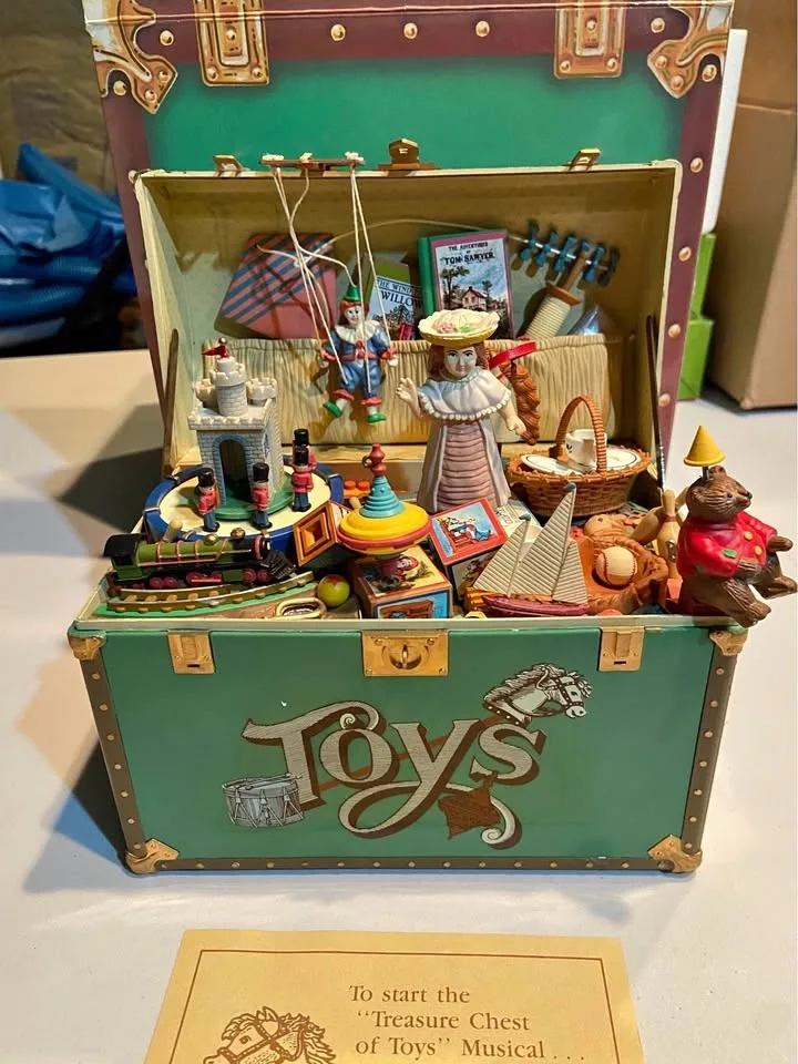 Vintage Enesco Music Box - Toy Symphony